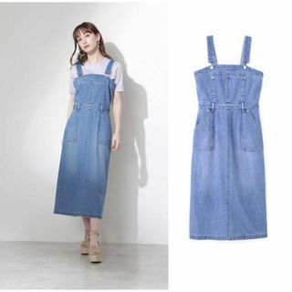 ジルスチュアート(JILLSTUART)のパパスデニムワンピース  JILLSTUART(ロングワンピース/マキシワンピース)