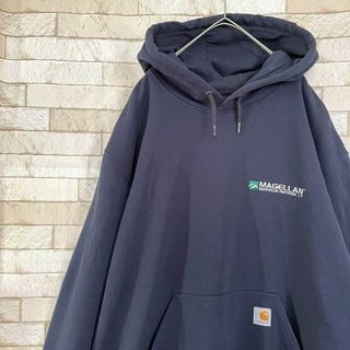 カーハート(carhartt)のカーハート RD パーカー プルオーバー 企業ロゴ 刺繍 2XL(パーカー)