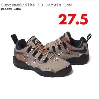 シュプリーム(Supreme)のSupreme × Nike SB Darwin Low Camo 27.5(スニーカー)