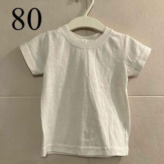 ニシマツヤ(西松屋)のシンプルTシャツ80(Ｔシャツ)