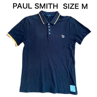 ポールスミス(Paul Smith)のPAUL SMITH ポール スミス ポロシャツ ゼブラ ブラック サイズM(ポロシャツ)