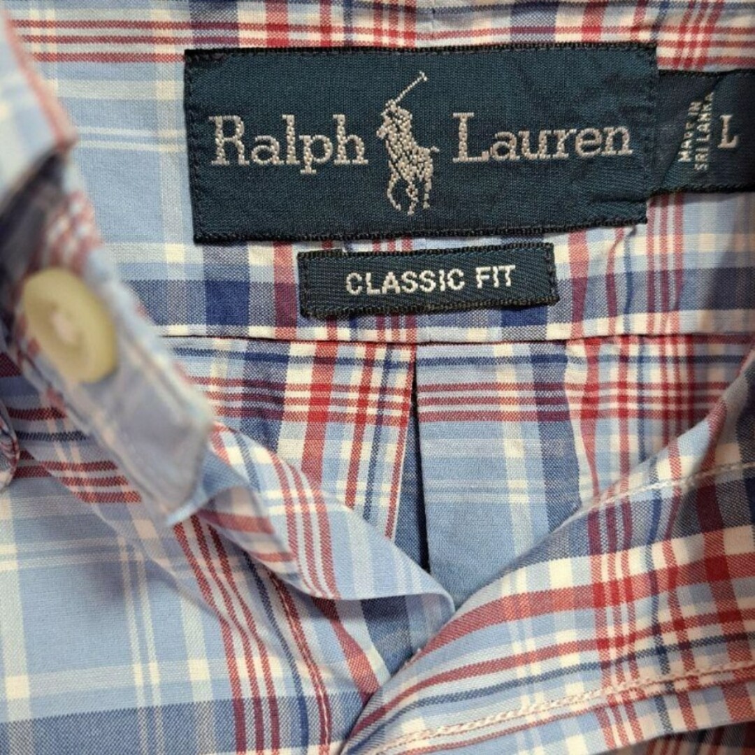 RALPH LAUREN classic FIT半袖 シャツ メンズのトップス(Tシャツ/カットソー(半袖/袖なし))の商品写真