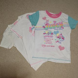 メゾピアノジュニア(mezzo piano junior)のメゾピアノジュニア ホワイト系 3点セット M（150）(Tシャツ/カットソー)