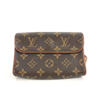 ルイヴィトン(LOUIS VUITTON)のルイヴィトン LOUIS VUITTON ポシェット フロランティーヌ M51855 モノグラム ボディバッグ ベルトバッグ カバン ウエストバッグ モノグラムキャンバス ブラウン(ボディバッグ/ウエストポーチ)