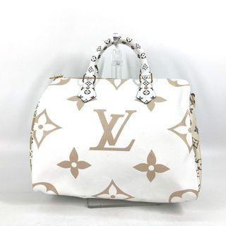 ルイヴィトン(LOUIS VUITTON)のルイヴィトン LOUIS VUITTON スピーディ・バンドリエール30 M44572 モノグラムジャイアント ミニボストンバッグ カバン ハンドバッグ モノグラムジャイアントキャンバス クレーム カーキ(ハンドバッグ)