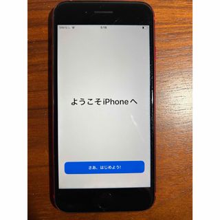 アイフォーン(iPhone)のiPhone SE 第二世代　レッド(スマートフォン本体)