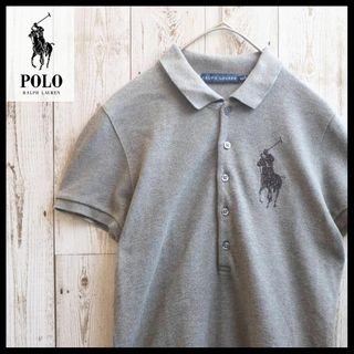 ポロラルフローレン(POLO RALPH LAUREN)のラルフローレン ポロシャツ ビッグポニー スワロフスキー レディースS(ポロシャツ)