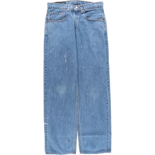 リーバイス(Levi's)の古着 90年代 リーバイス Levi's 569 LARGE STRAIGHT FIT ストレートデニムパンツ USA製 メンズw32 ヴィンテージ /eaa400217(デニム/ジーンズ)