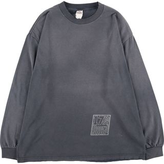 古着 ALSTYLE バックプリント ロングTシャツ ロンT メンズXL /eaa438593(Tシャツ/カットソー(半袖/袖なし))