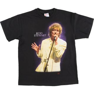 ヘインズ(Hanes)の古着 90年代 ヘインズ Hanes ROD STEWART ロッドスチュワート バンドTシャツ バンT USA製 メンズL ヴィンテージ /eaa442034(Tシャツ/カットソー(半袖/袖なし))