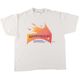 オニータ(ONEITA)の古着 90年代 オニータ ONEITA カレッジTシャツ USA製 メンズXL ヴィンテージ /eaa442815(Tシャツ/カットソー(半袖/袖なし))