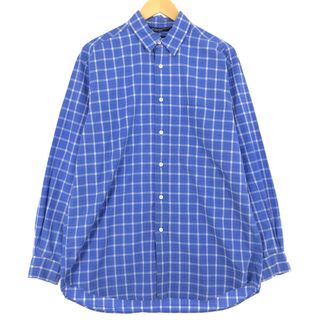 ノーティカ(NAUTICA)の古着 90年代 ノーティカ NAUTICA 長袖 コットンチェックシャツ メンズM ヴィンテージ /eaa443612(シャツ)