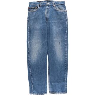 リーバイス(Levi's)の古着 90年代 リーバイス Levi's 505 REGULAR FIT STRAIGHT LEG テーパードデニムパンツ USA製 メンズw34 ヴィンテージ /eaa400218(デニム/ジーンズ)