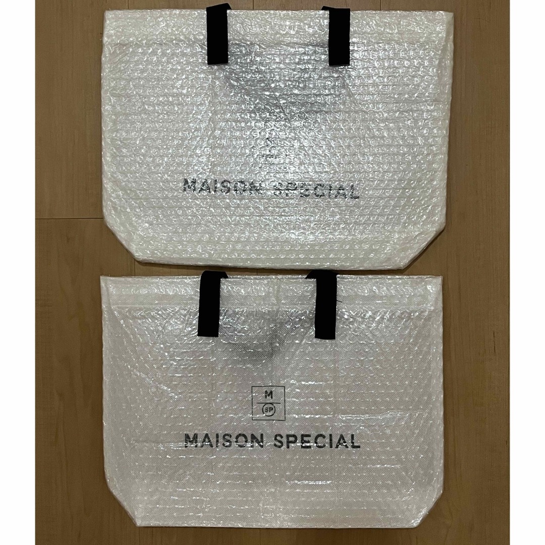 MAISON SPECIAL(メゾンスペシャル)のメゾンスペシャル ショッパー 2枚セット レディースのバッグ(ショップ袋)の商品写真