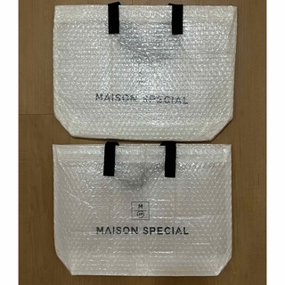 メゾンスペシャル(MAISON SPECIAL)の【匿名配送】メゾンスペシャル ショッパー 2枚セット(ショップ袋)