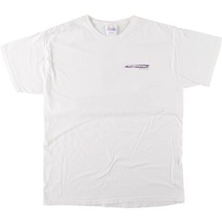 ヘインズ(Hanes)の古着 90年代 ヘインズ Hanes EXTREME NETWORKS エクストリームネットワークス バックプリント アドバタイジングTシャツ メンズL ヴィンテージ /eaa442830(Tシャツ/カットソー(半袖/袖なし))