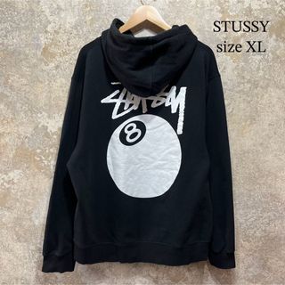 ステューシー(STUSSY)のSTUSSY ステューシー 8ボール バックプリント パーカー(パーカー)