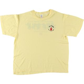 古着 80年代 M PRINTS プリントTシャツ USA製 メンズXL ヴィンテージ /eaa442946(Tシャツ/カットソー(半袖/袖なし))