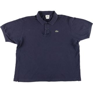 ラコステ(LACOSTE)の古着 ラコステ LACOSTE フレンチラコステ 半袖 ポロシャツ メンズXL /eaa443486(ポロシャツ)