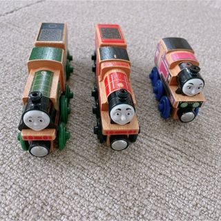 トーマス(THOMAS)の【廃盤】木製トーマス ジェームス アシマ エミリー(電車のおもちゃ/車)