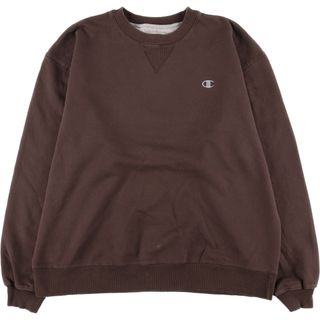 チャンピオン(Champion)の古着 チャンピオン Champion ロゴスウェットシャツ トレーナー メンズL /eaa410528(スウェット)