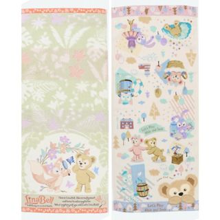 ディズニー(Disney)のダッフィー＆フレンズ  フェイスタオル2種(タオル/バス用品)