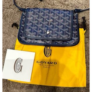 ゴヤール(GOYARD)の【正規保証】GOYARD ゴヤール　プルュメ　ショルダーバッグ　ネイビー(ショルダーバッグ)