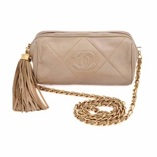 シャネル(CHANEL)のCHANEL シャネル 【極美品】 フリンジ ミニ ショルダーバッグ(ショルダーバッグ)