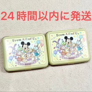 ディズニー(Disney)の新品☆ディズニーシー限定 ダッフィー フロムオールオブアス キャンディー缶 2缶(菓子/デザート)