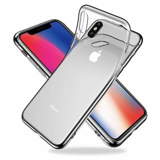 Youriad iPhone XS X ケース カバー | 透明 クリア ソフト(その他)