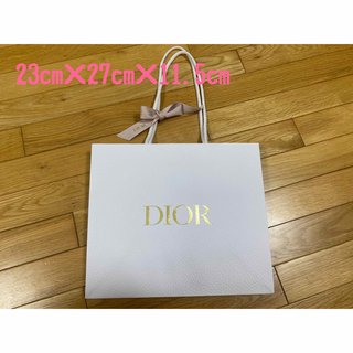 クリスチャンディオール(Christian Dior)の【美品】ディオール　リボン付きショップ袋　DIOR ショッパー(ショップ袋)