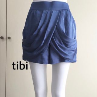 tibi - tibi ティビ ドレープショートパンツ