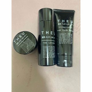 THEU 薬用メンズニキビケア　洗顔 保湿 ジェル 化粧水 3点 セット(化粧水/ローション)