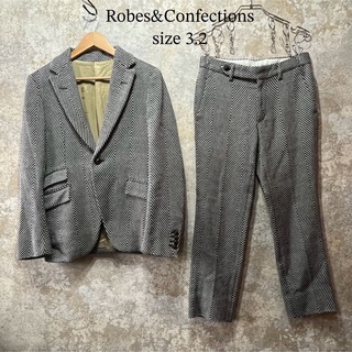 ローブスコンフェクションズ(ROBES&CONFECTIONS)のRobes&Confections リネン ウール セットアップ スーツ上下(セットアップ)