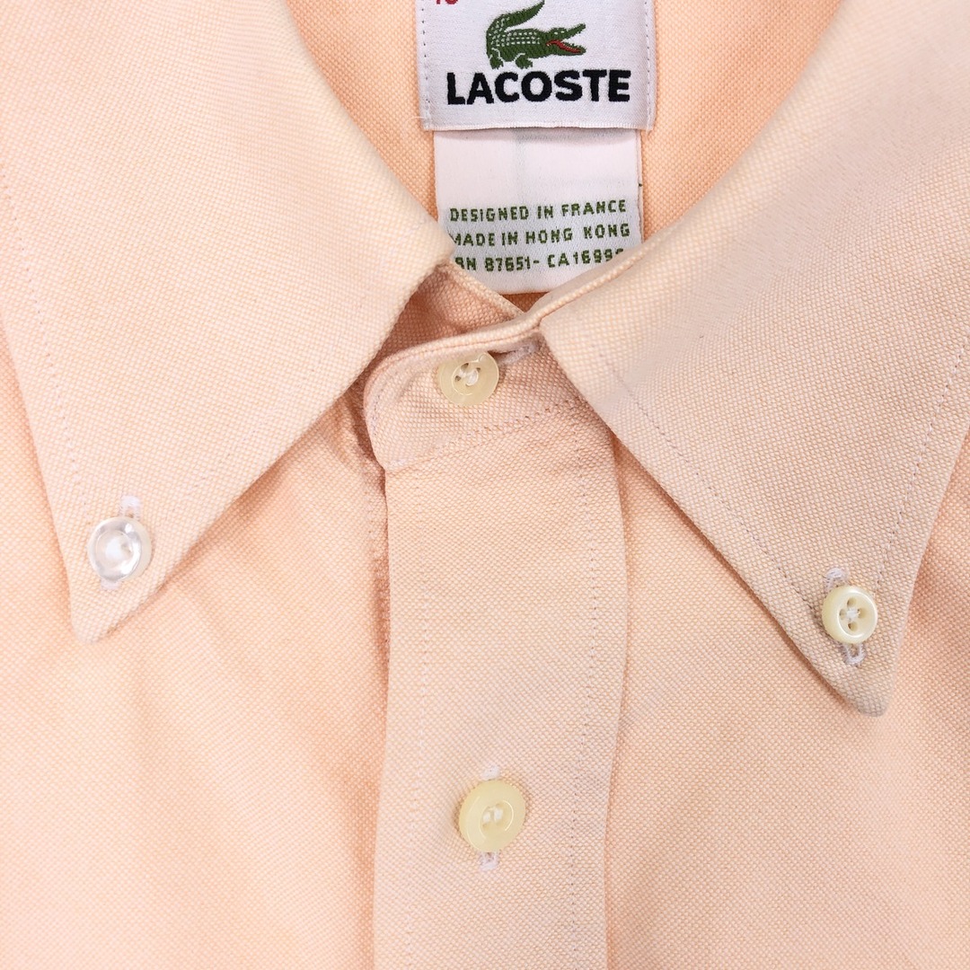 LACOSTE(ラコステ)の古着 ラコステ LACOSTE 長袖 ボタンダウンシャツ 46 メンズXXL /eaa443167 メンズのトップス(シャツ)の商品写真