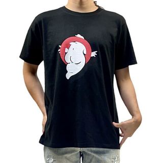 新品 ゴーストバスターズ NO GHOST 後ろ姿 お尻 映画 ロゴ Tシャツ(Tシャツ/カットソー(半袖/袖なし))