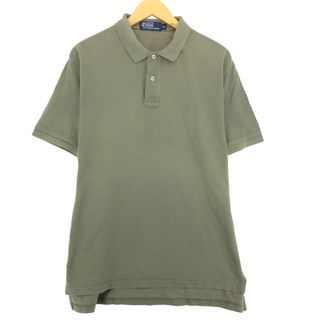 ラルフローレン(Ralph Lauren)の古着 ラルフローレン Ralph Lauren POLO by Ralph Lauren 半袖 ポロシャツ メンズXL /eaa445772(ポロシャツ)