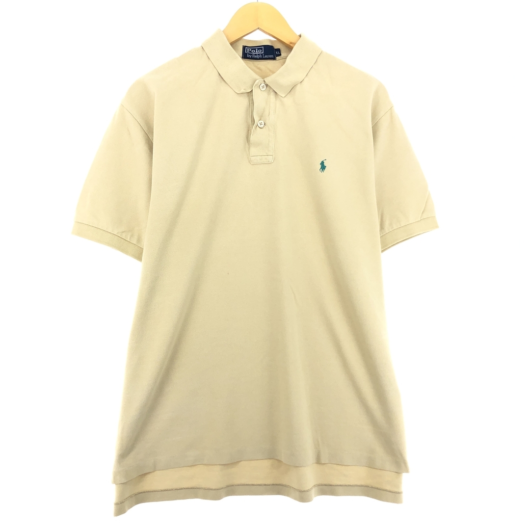 Ralph Lauren(ラルフローレン)の古着 ラルフローレン Ralph Lauren POLO by Ralph Lauren 半袖 ポロシャツ メンズXL /eaa445775 メンズのトップス(ポロシャツ)の商品写真