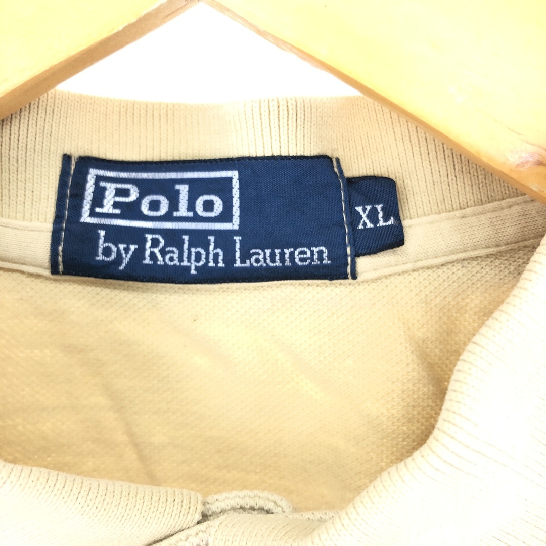 Ralph Lauren(ラルフローレン)の古着 ラルフローレン Ralph Lauren POLO by Ralph Lauren 半袖 ポロシャツ メンズXL /eaa445775 メンズのトップス(ポロシャツ)の商品写真