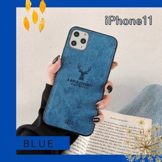 iPhone11 iPhone12 12Pro ケース カバー 韓国 しか 鹿(iPhoneケース)