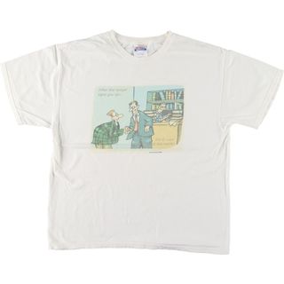 ヘインズ(Hanes)の古着 90年代 ヘインズ Hanes HEAVYWEIGHT アドバタイジングTシャツ メンズL ヴィンテージ /eaa442810(Tシャツ/カットソー(半袖/袖なし))