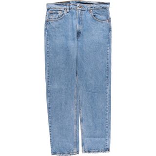 リーバイス(Levi's)の古着 90年代 リーバイス Levi's 505 REGULAR FIT STRAIGHT LEG テーパードデニムパンツ USA製 メンズw35 ヴィンテージ /eaa400005(デニム/ジーンズ)