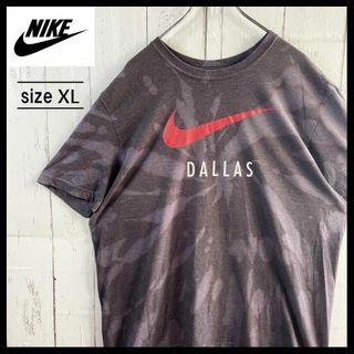 ナイキ(NIKE)のナイキ NIKE 希少デザイン タイダイ ビッグロゴ Tシャツ 90s古着 XL(Tシャツ/カットソー(半袖/袖なし))