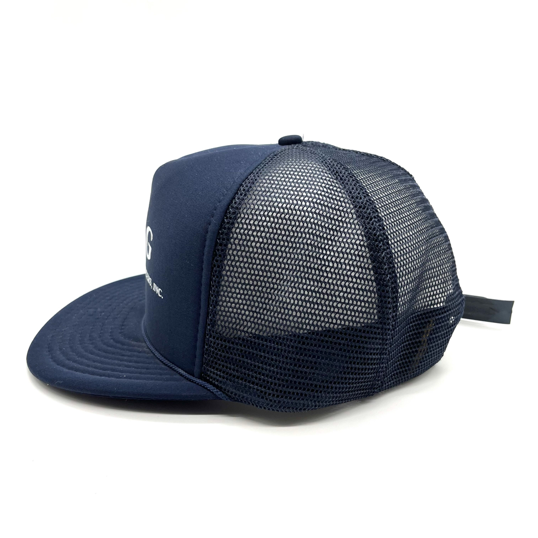 VINTAGE(ヴィンテージ)の【90s】NISSIN CAP製 企業ロゴ メッシュキャップ 5パネル 帽子 メンズの帽子(キャップ)の商品写真