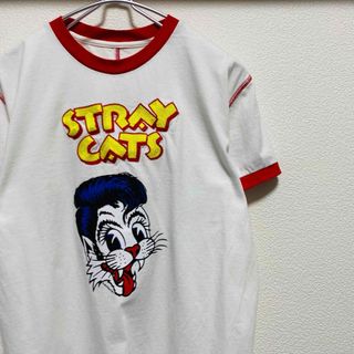 ジュエティ(jouetie)の一点物　美品　jouetie STRAY CATS トリムT(Tシャツ(半袖/袖なし))