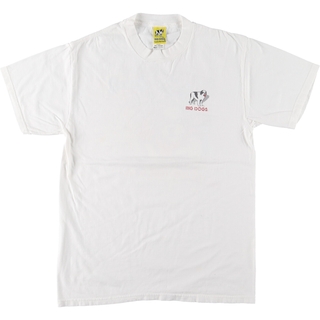 古着 90年代 BIG DOGS バックプリント 半袖 プリントTシャツ メンズM ヴィンテージ /eaa442812(Tシャツ/カットソー(半袖/袖なし))