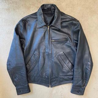 ポールスミス(Paul Smith)のPaul Smith ポールスミス カウレザー シングルライダース ジャケット(ライダースジャケット)