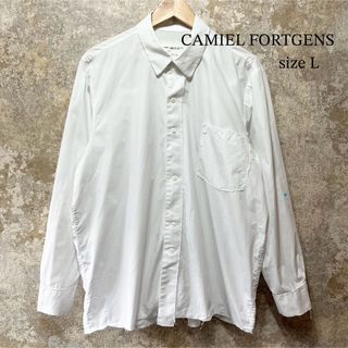 CAMIEL FORTGENS カミエルフオートヘンス 白シャツ(シャツ)