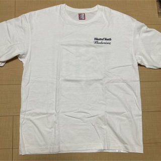 wastedyouth Budweiser コラボTシャツ XLサイズ 古着(Tシャツ/カットソー(半袖/袖なし))