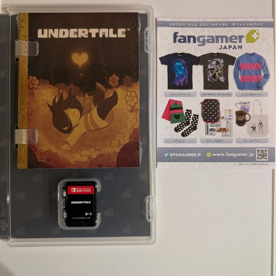 Nintendo Switch(ニンテンドースイッチ)のUNDERTALE（アンダーテール)Nintendoswitch エンタメ/ホビーのゲームソフト/ゲーム機本体(家庭用ゲームソフト)の商品写真